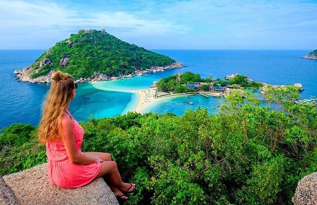 Koh Tao and Koh Nangyuan Snorkeling Tour by Speedboat from Ko Samui