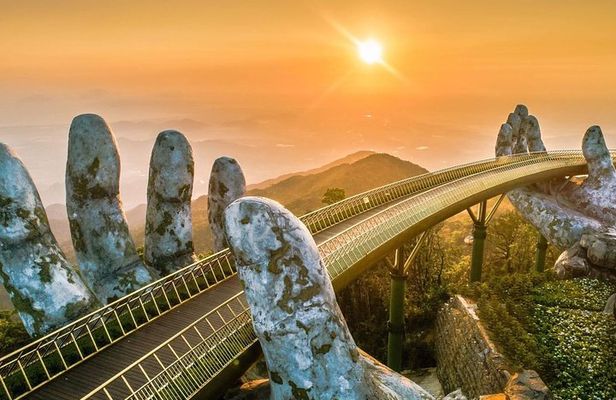 Marble Mountains and Ba Na Hills (Golden Bridge) full day tour