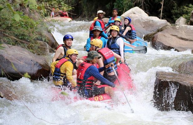 5km Rafting, ATV & Flying Fox Adventure Trip