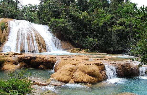 Palenque Archaeological Site, Agua Azul & Misol Ha from San Cristobal