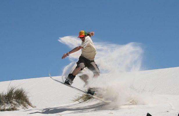 Sandboarding from Cape Town