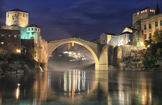 Sarajevo to/from Dubrovnik Two-day Transfer Tour via Mostar