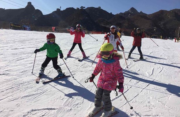 Huaibei Ski and Mutianyu Great Wall Day Trip with English Speaking Driver