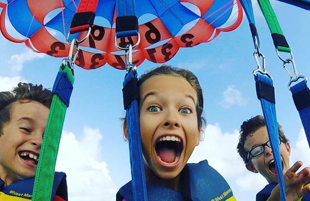 Key to the Sea Parasailing- Birds Eye View of the Best Beach in the world