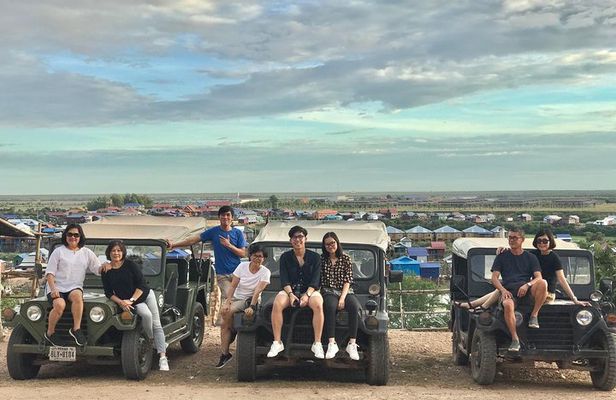 Private Siem Reap Countryside Tour by Jeep with Local Food Experience