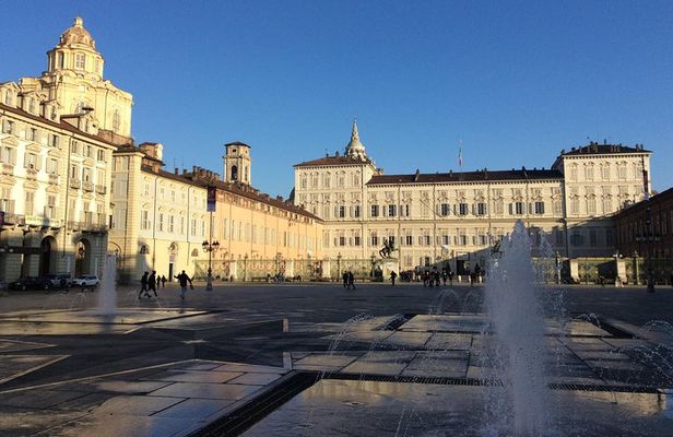 Walking around Turin with a local guide