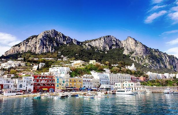 Small Group Stress Free Tour : Capri Island and Blue Grotto from Naples