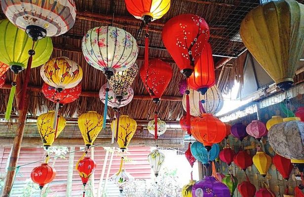 Hoi An Countryside Tour:Basket Boat,Buffalo Ride, Farming & Lantern Making Class