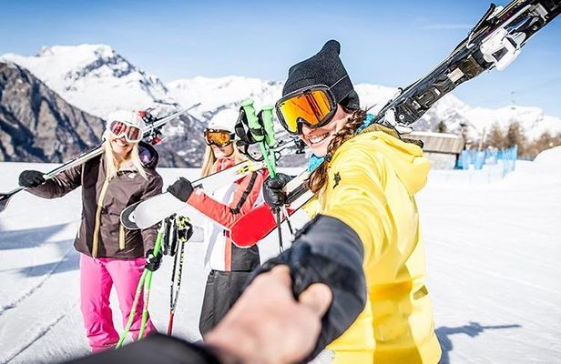 FULL DAY Skiing & Snowboarding Small Group Tour From Prague (lessons included)