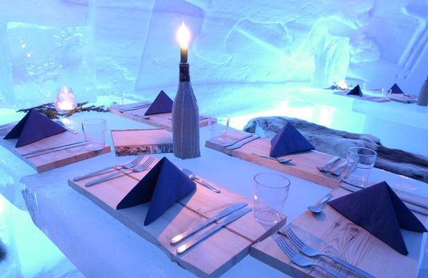 Levi: Magical Lainio SnowVillage Tour – Entrance Tickets Included
