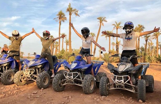 Half Day Quad Biking Tour In Palmeraie