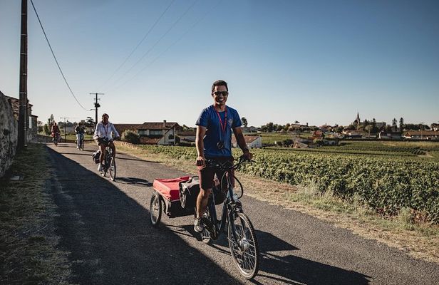 Saint-Emilion Electric Bike Day Tour with Wine Tastings & Lunch
