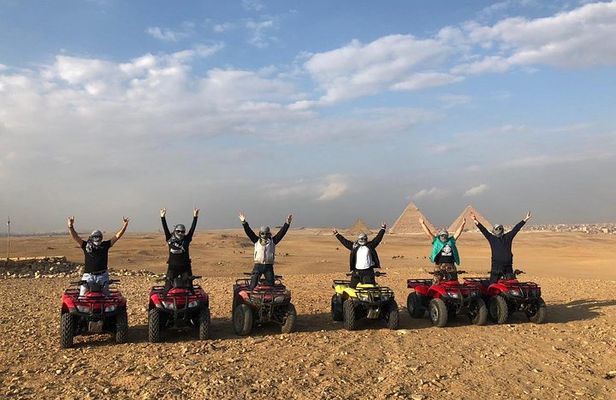 Giza Adventure: Grand Egyptian Museum, Pyramids, Sphinx& ATV Ride