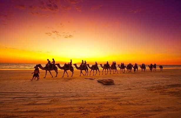 Sunset Camel Ride In Agadir