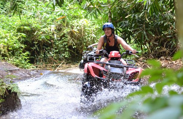 Combo Package Ubud ATV Quad Bike and Ubud Rafting with lunch