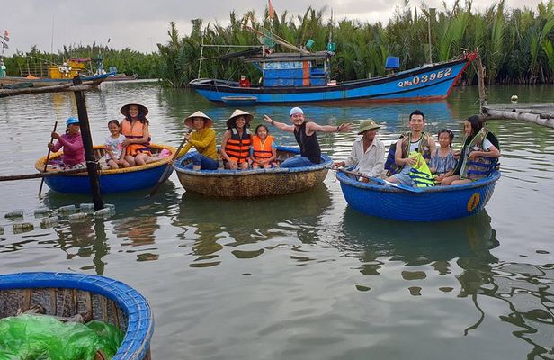Private Shore Excursions from Chan Port - Basket Boat- Foot Massage- Hoi An City