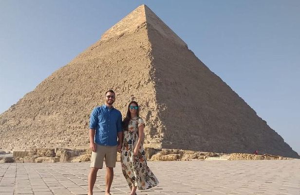 Egyptian Museum and Pyramids of Giza with Sphinx included lunch with Camel Ride