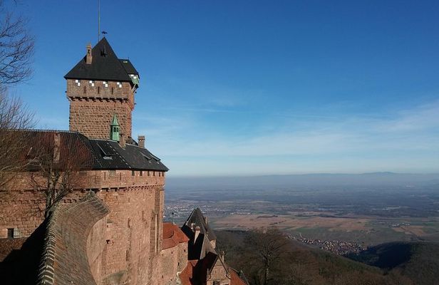 The Emblematic: visit of villages, Haut-Koenigsbourg, Wine tasting