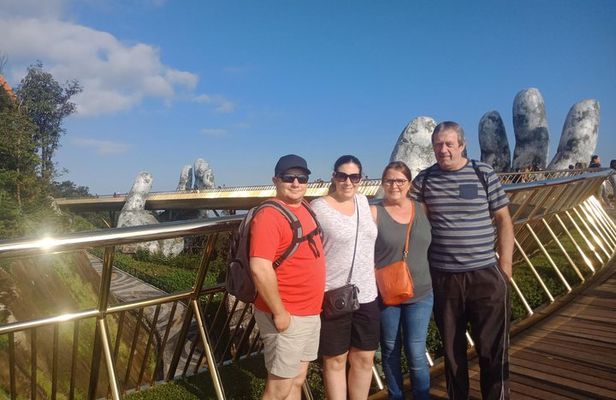 Private tour from Da Nang port to Ba Na Hills & Golden Bridge