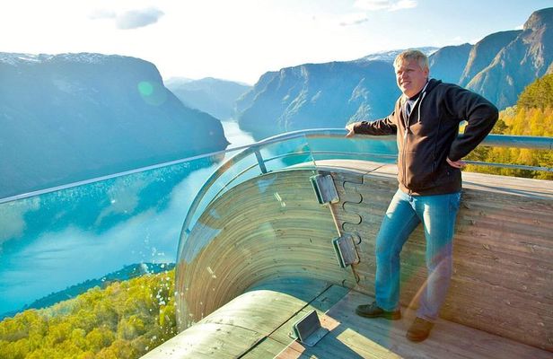 PRIVATE GUIDED TOUR: World Heritage Fjord Landscape tour, from Flåm, OFF-SEASON