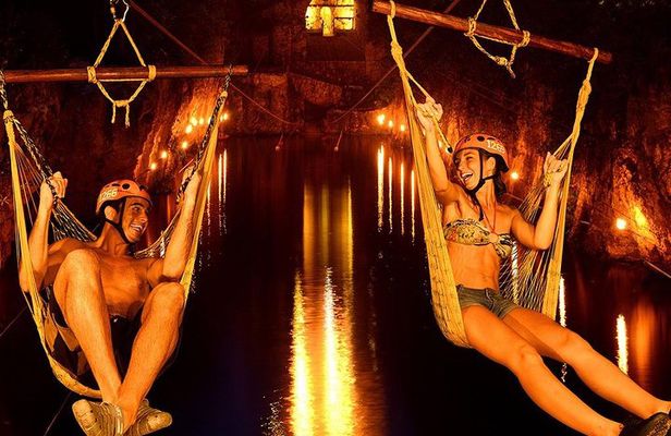 Adrenaline Tour Xplor Fuego from Cancún & Playa del Carmen