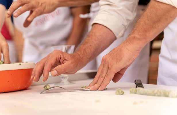 Private cooking class at a Cesarina's home with tasting in Bergamo