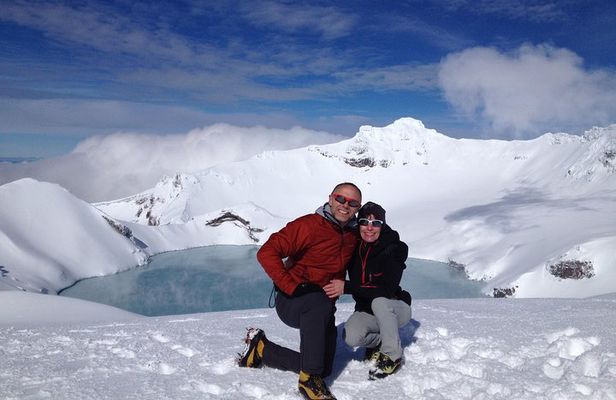 Private Mt Ruapehu Summit Plateau Guided HIke