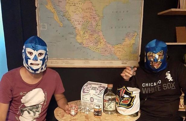 LUCHA LIBRE experience created by real fans with TACOS and MEZCAL