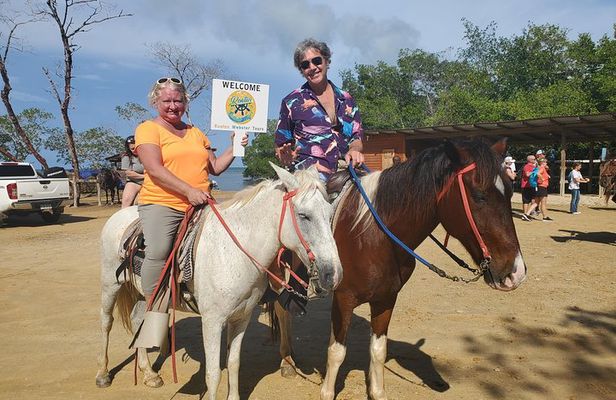 Roatan Excursion: Horseback Ride / Sloths park / Snorkel With Beach Break