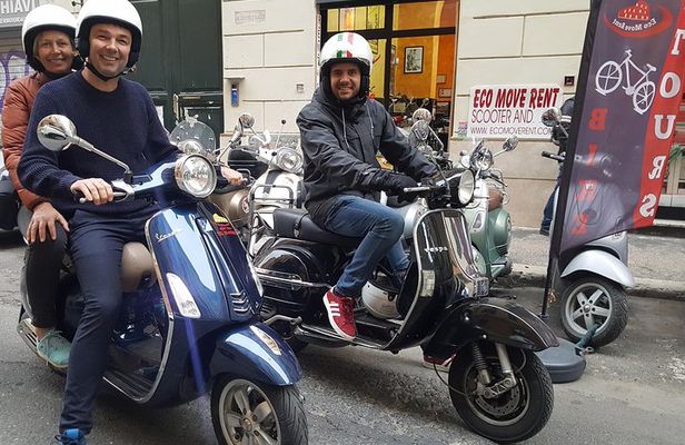 Vespa Self Drive Tour Secret Rome 3/4 hours