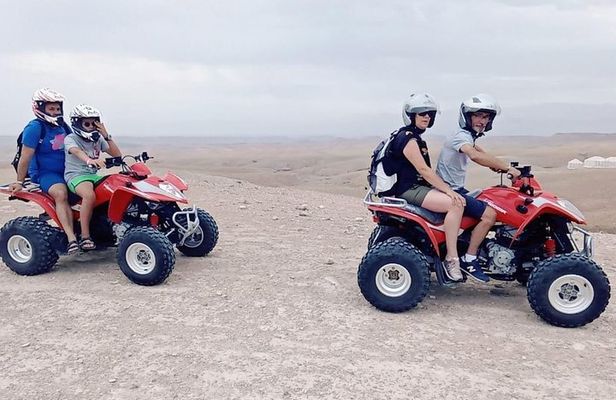Quad Bike at Agafay-Extreme ATV adventure from Marrakech