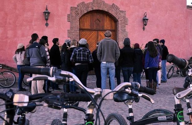 3 Wineries biking tour in Chacras de Coria with lunch