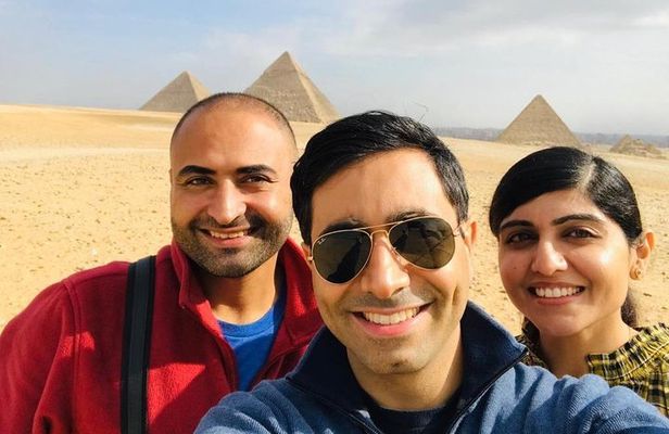 Half day private tour giza pyramids, great sphinx and camel ride 
