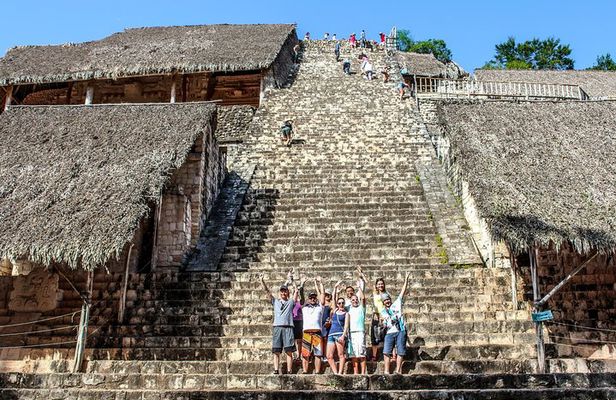 Chichen Itza & EkBalam Ruins with Cenote Swimming from Cancun