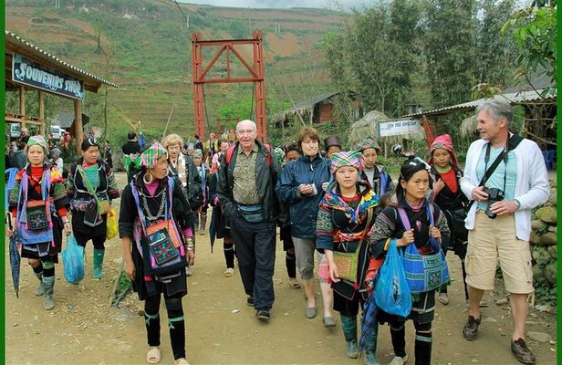 Sapa Easy Trekking For Seniors -4 Hours- The Stunning Rice Fields
