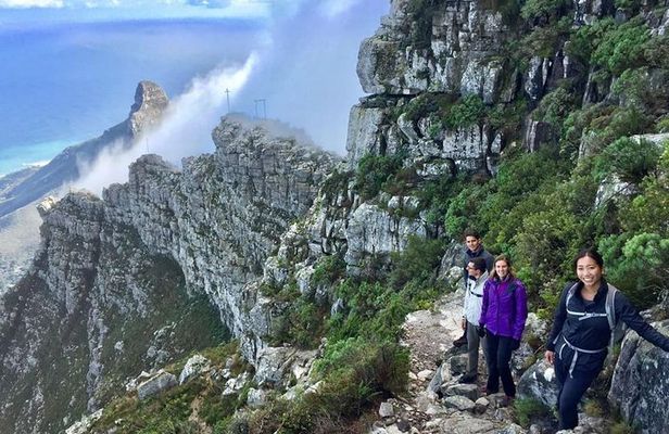 India Venster: sensational half-day route up Table Mountain