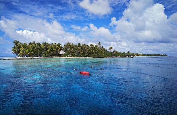 Snorkeling in the pass