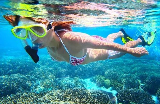 Blue Lagoon Snorkeling, Virgin Beach, Waterfall, Kecak Fire dance