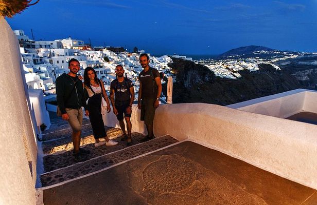 Santorini : Night Hike, Wine Tasting and Dinner