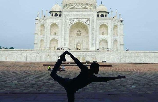Yoga class in Agra