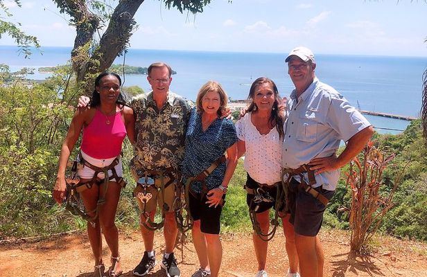 2 Hour Zip Lining Private Tour in Mahogany Bay
