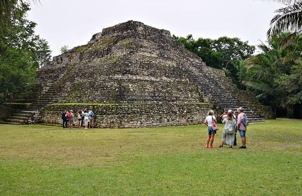 Bacalar Lagoon & Chacchoben Mayan Ruins from Costa Maya