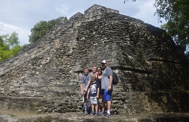 Bacalar Lagoon & Chacchoben Mayan Ruins from Costa Maya