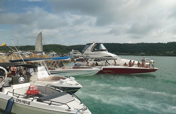 Rosario island full-day tour 5 stops (Cholon the party island)