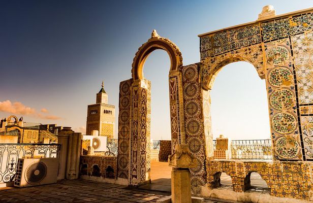 From Hammamet or Tunis: Carthage, Bardo, Sidi Bou said and Medina