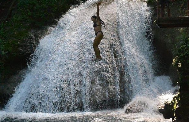 Private Tour From Runaway Bay to Ocho Rios, Blue Hole, Sightseeing and Shopping.