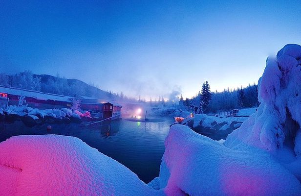 Hot Springs Aurora Viewing Dream in Alaska