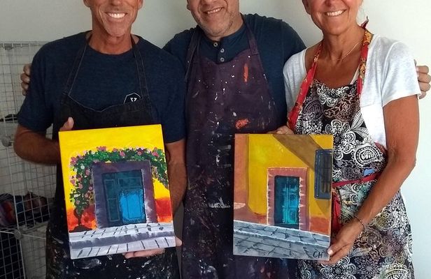 One Painting in One Day, Doors of San Miguel