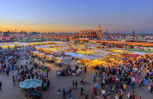Half-Day Private Guided Tour of Marrakech Medina with Pickup