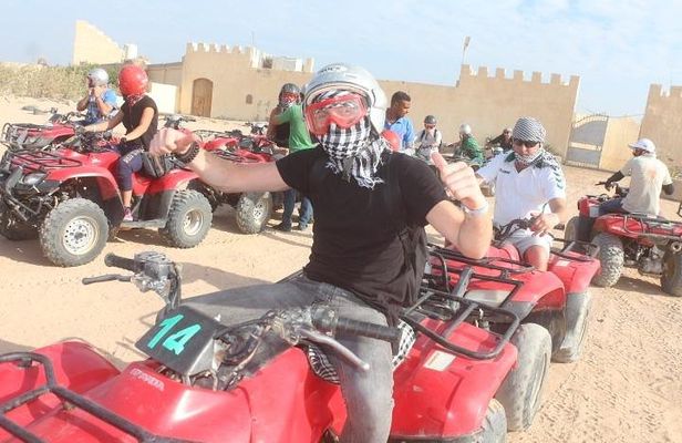 Hurghada 3-Hour Desert Safari Quad Bike and Camel Ride